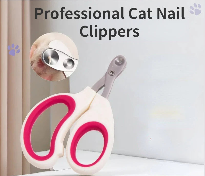 Professional Cat Nail Scissors Pet Dog Nail Clippers Toe Claw Trimmer Pet Grooming Supplies Products for Dogs Cat Accessories