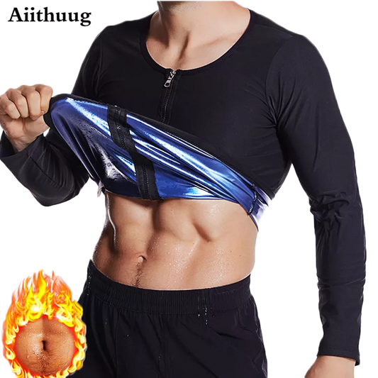 ThermoFit SweatTech: Men's Sauna Workout Jacket
